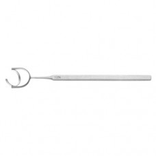 Gimbel Stabilization Ring With Swivel Handle Stainless Steel, 11.5 cm - 4 1/2" Tip Diameter 13 mm